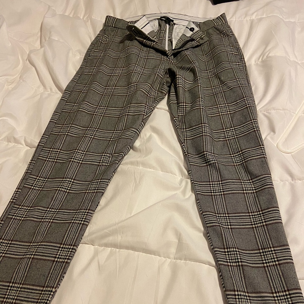 Forever 21 checkered slacks